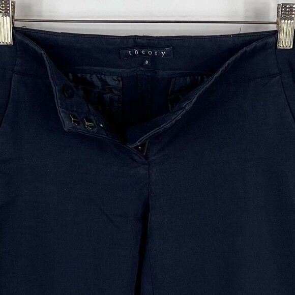 Theory Split Hem Cropped Chinos - Picture 7 of 10